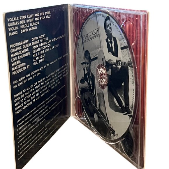 Byrne & Kelly "Live In Australia" Audio CD Album - Picture 4 of 4